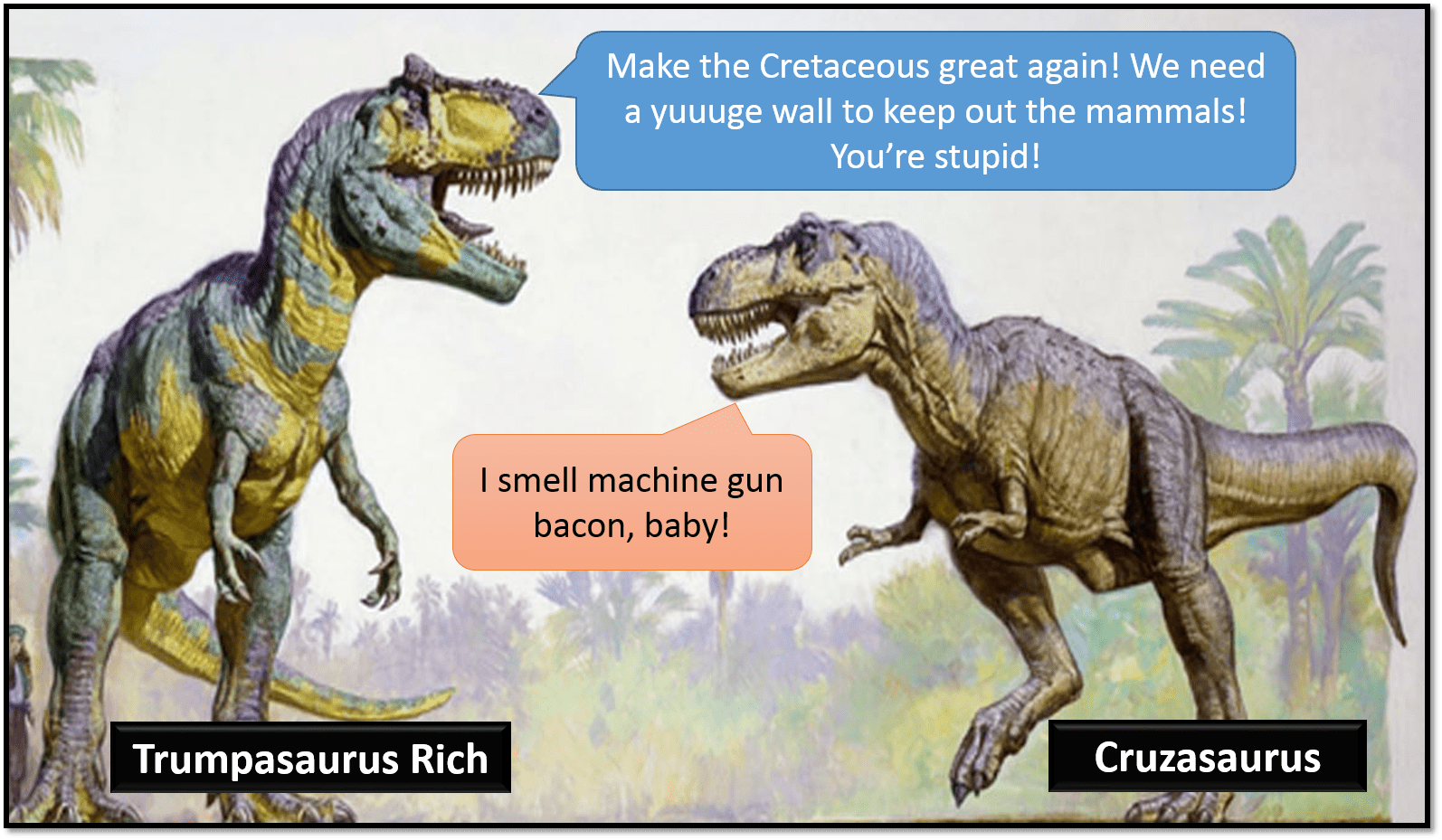 trumpasauras v cruzasaurus