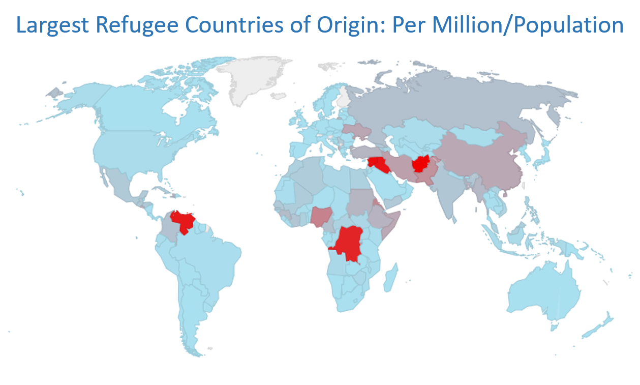 refugee map