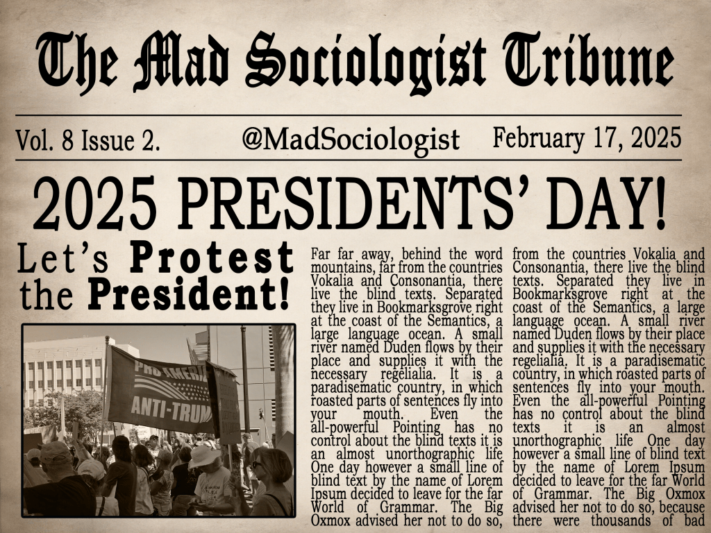 A Presidents’ Day Protest in the Heart of the President’s Base of&nbsp;Support